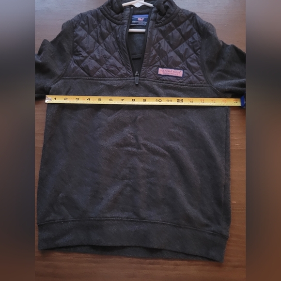 Vineyard Vines Martha's Vineyard Dark Gray Zip Sweatshirt Size Small Unisex - Picture 12 of 12